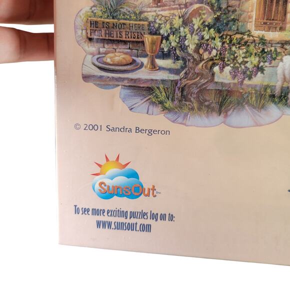 Dove of Hope Jigsaw Puzzle 1000 Piece Sandra Bergeron 2001 New Sealed SunsOut - Picture 7 of 14